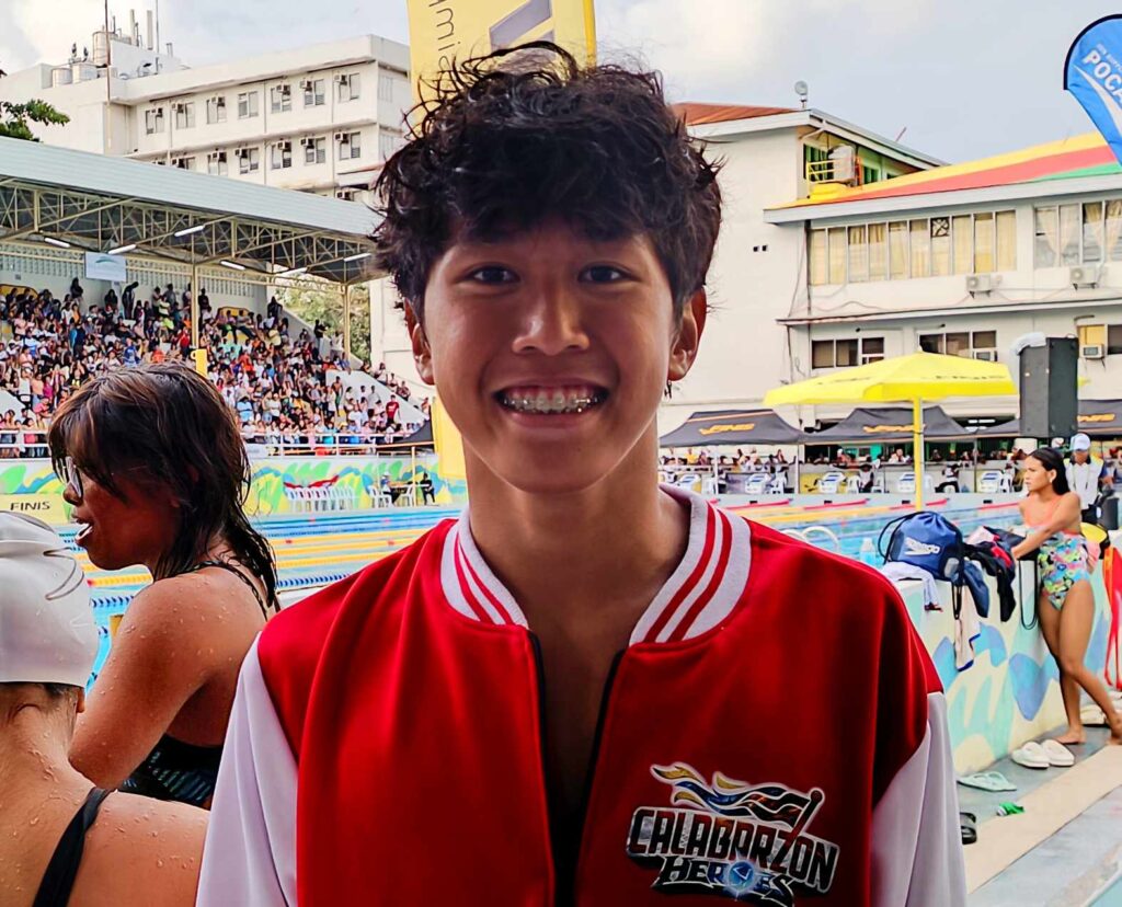 Bicolano swimmer Albert Jose "TJ" Amaro II.