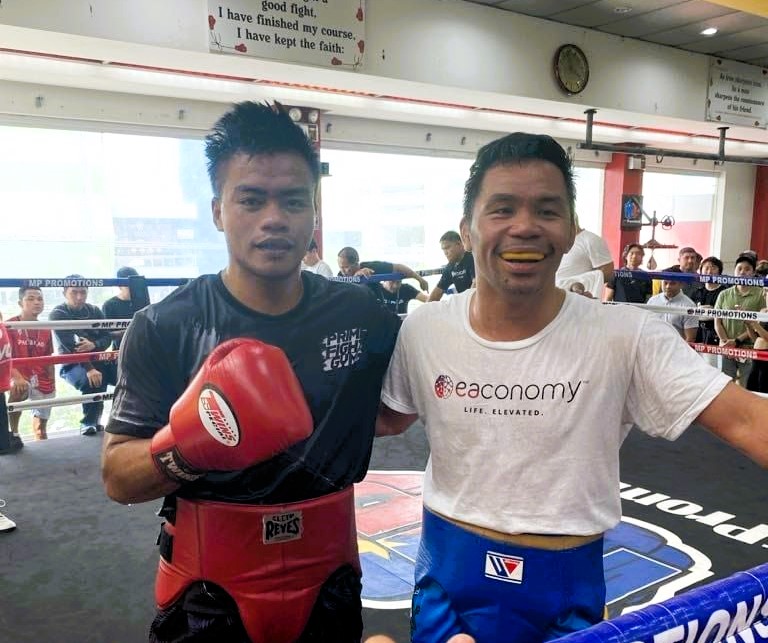 Pacquiao's sparring partner fights in 'Mano a Mano sa Sugbo' co-mainer ...