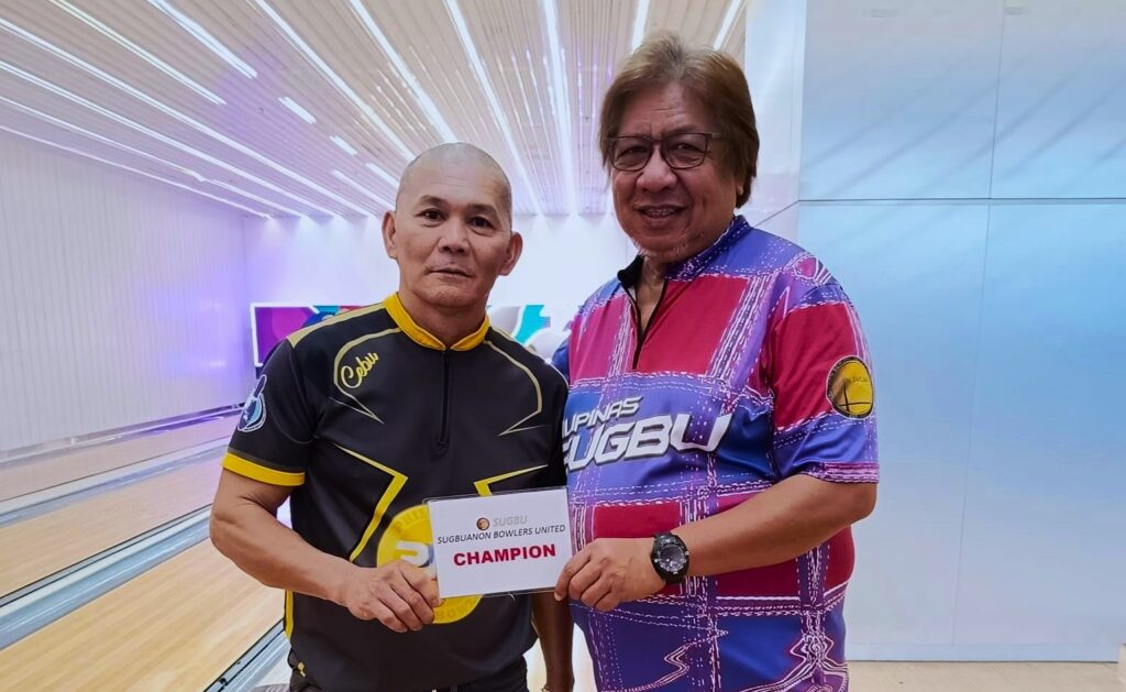 Valencia-Asumbrado tandem tops SUGBU doubles bowling tilt