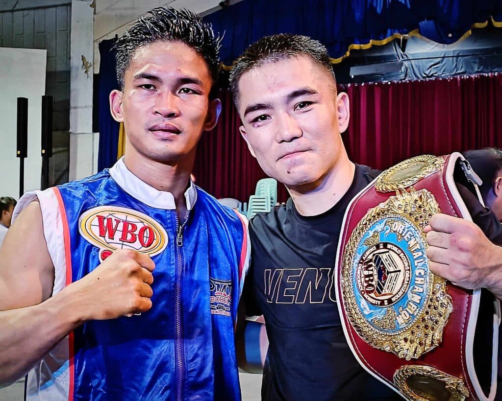 Chinese boxer snatches Vitor's WBO Oriental title