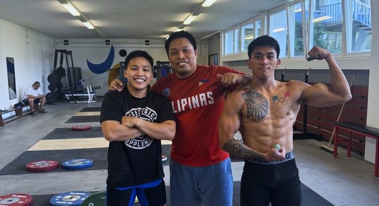 Olympian weightlifting trainer sees medal finish for Ando, Ceniza