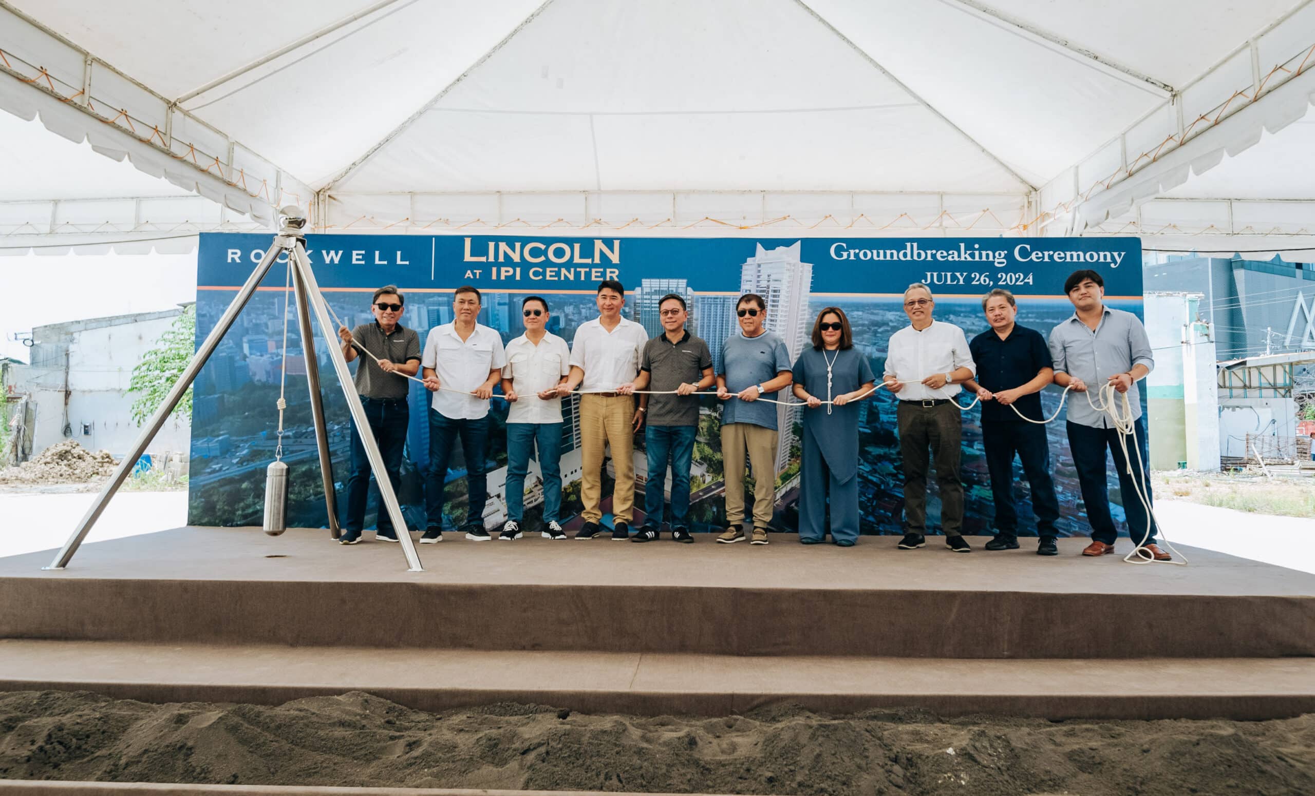 Rockwell Land and IPI holds groundbreaking ceremony for the Lincoln at IPI Center in Cebu City