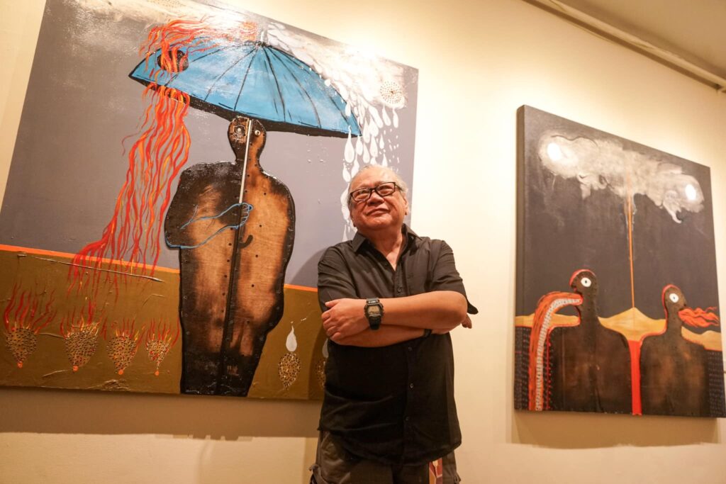 Javy Villacin, artist and retired University of the Philippines - Cebu professor