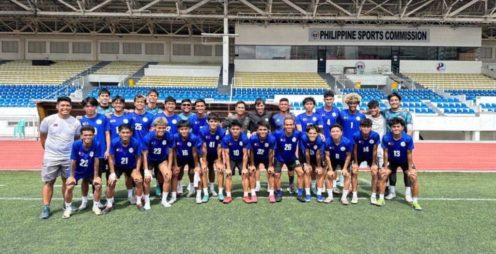 Football: PH team booted out of ASEAN U19 Boys tourney by Cambodia. Philippines' U19 team. | PFF photo