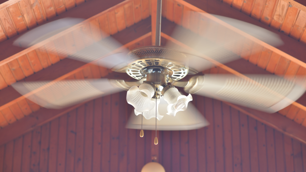 Use a ceiling fan!