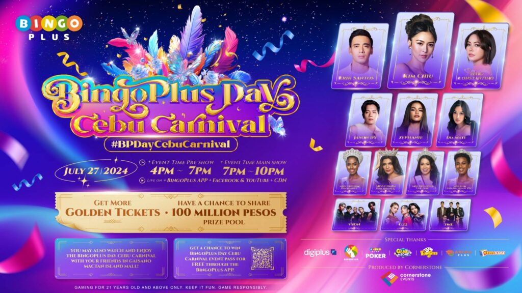 BingoPlus Day Cebu Carnival