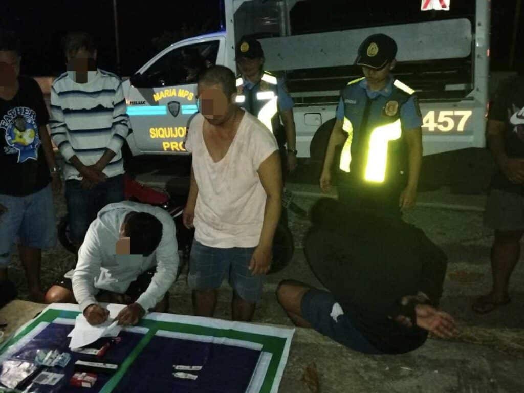 Over P6.1 million worth of shabu seized in separate drug busts in Siquijor, Cebu