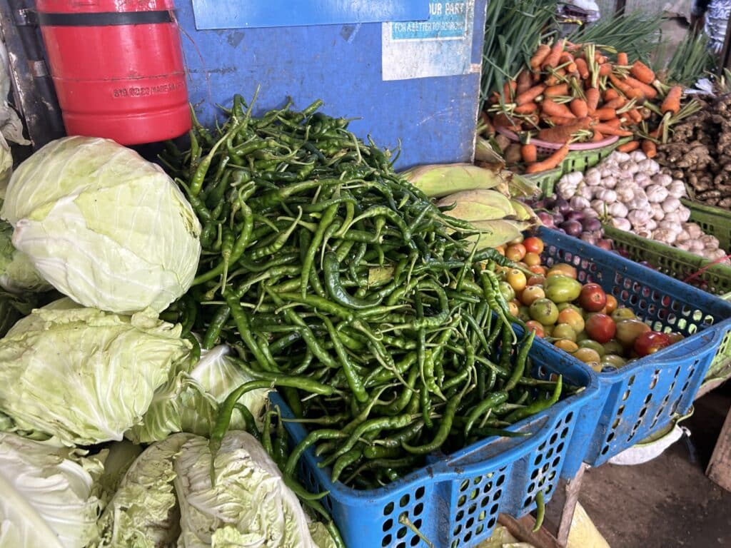 Market Prices Cebu. Vegetables and spices are on display for marketgoers to buy at the Mandaue City Public Market. | Emmariel Ares