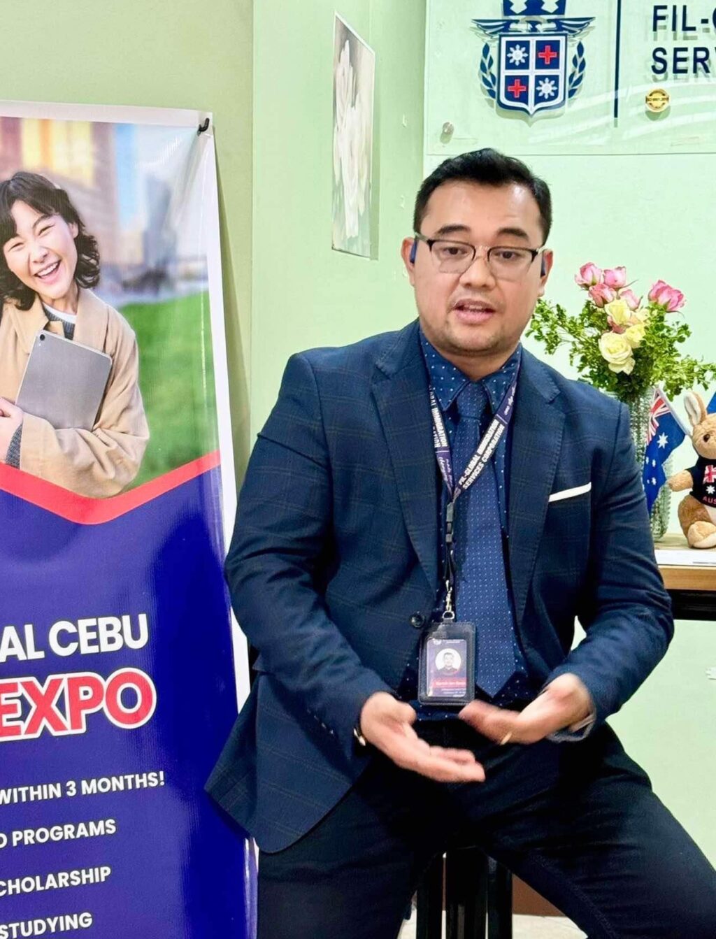 Why more Filipinos want to study abroad. Education consultant Bertch Ian Ranis, managing director at Fil-Global Immigration Services Corp., said many Filipinos are now choosing to study abroad because they feel more empowered and have more opportunities to pursue their academic goals.