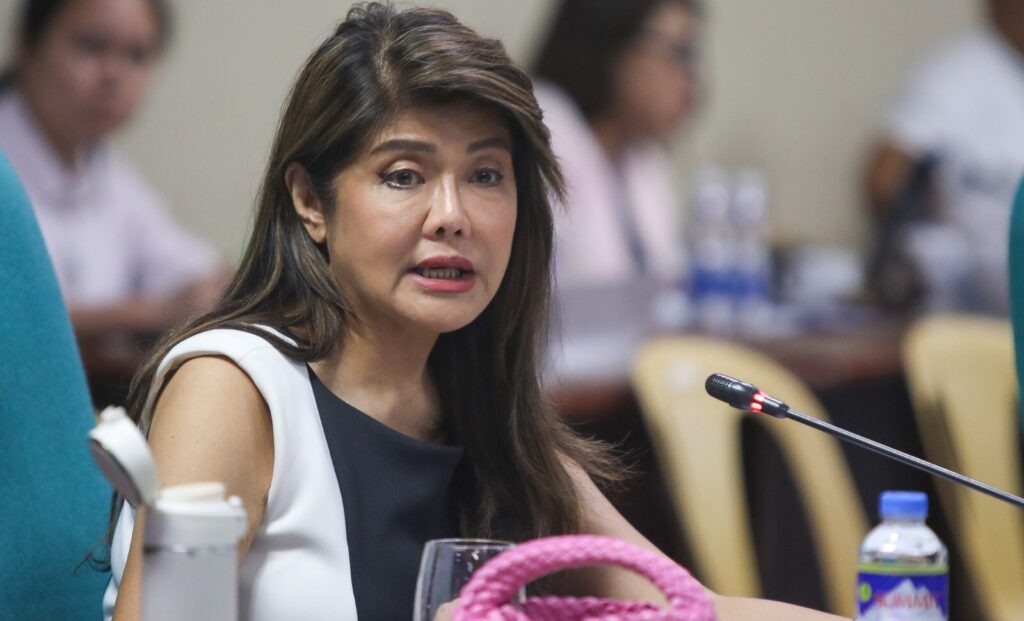 China hypersonic missile attack: 25 areas in PH possible targets, says Imee Marcos. Sen. Imee R. Marcos (Bibo Nueva España/Senate PRIB)