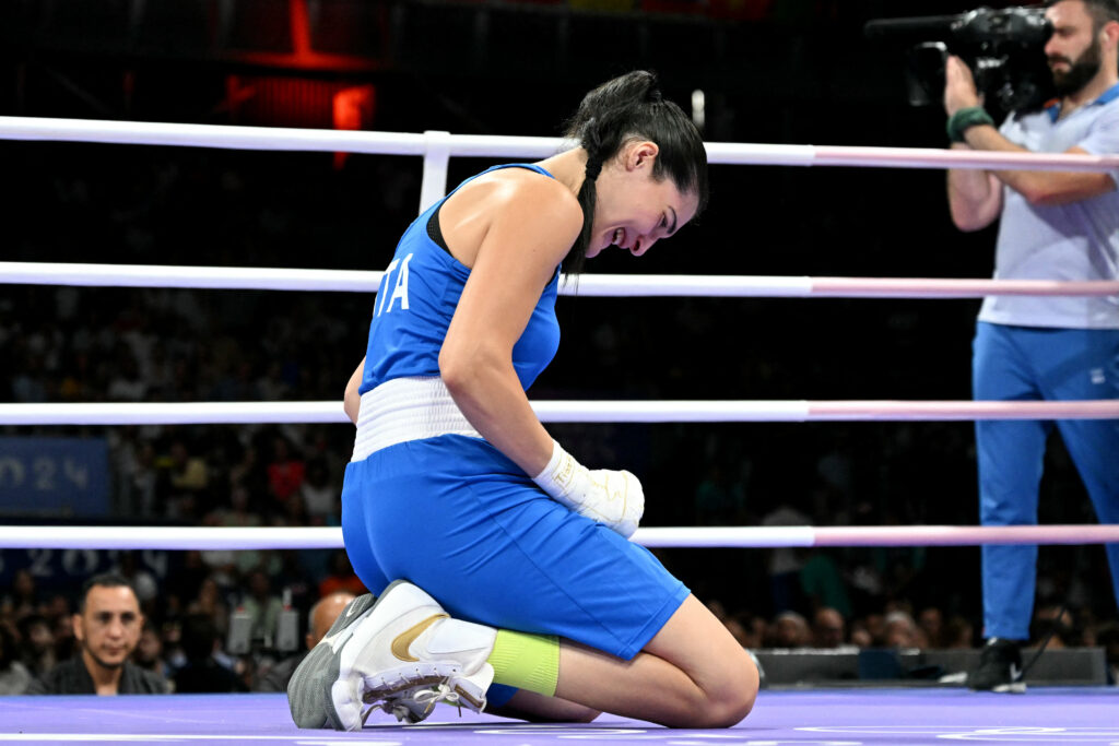 Algerian boxer gender Olympics