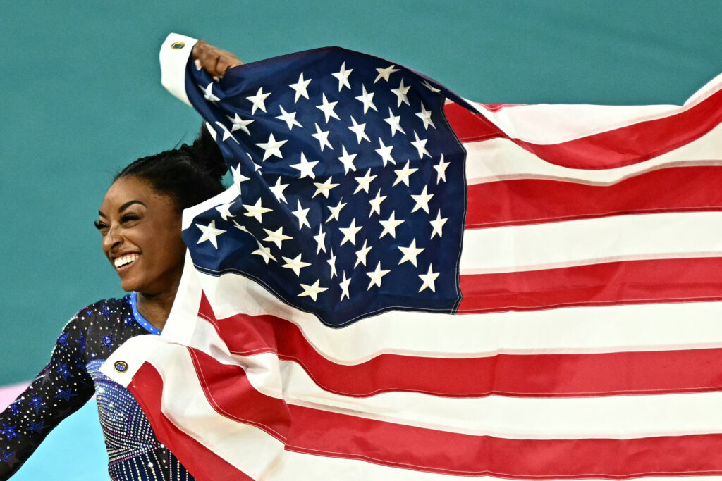 Paris Olympics: Biles makes more history as gender row rocks games