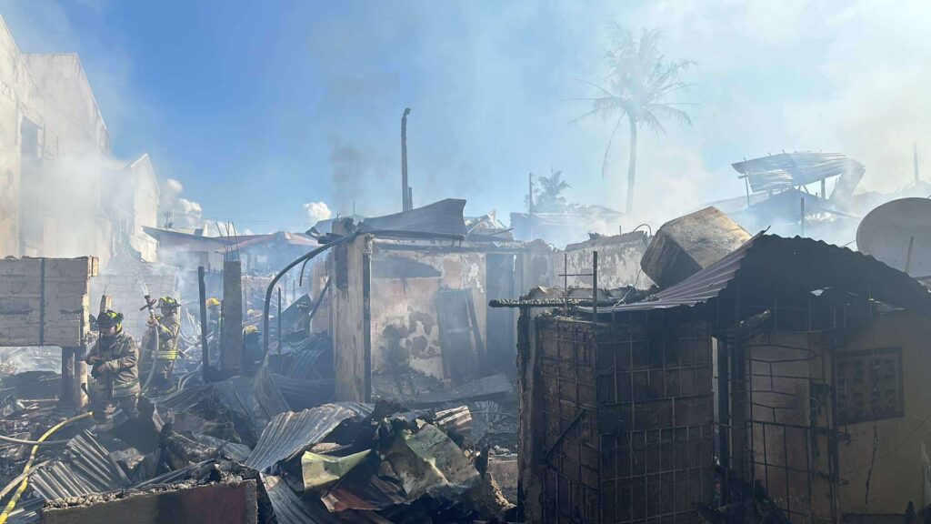 Labangon fire razes P1.3M properties, displaces 81 families