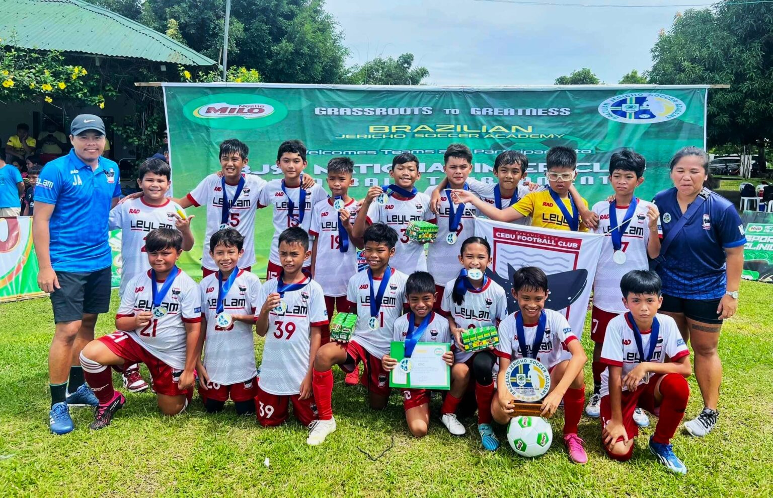 Cebu FC U11 rules Brazilian Jerico Soccer Academy Tournament Cebu