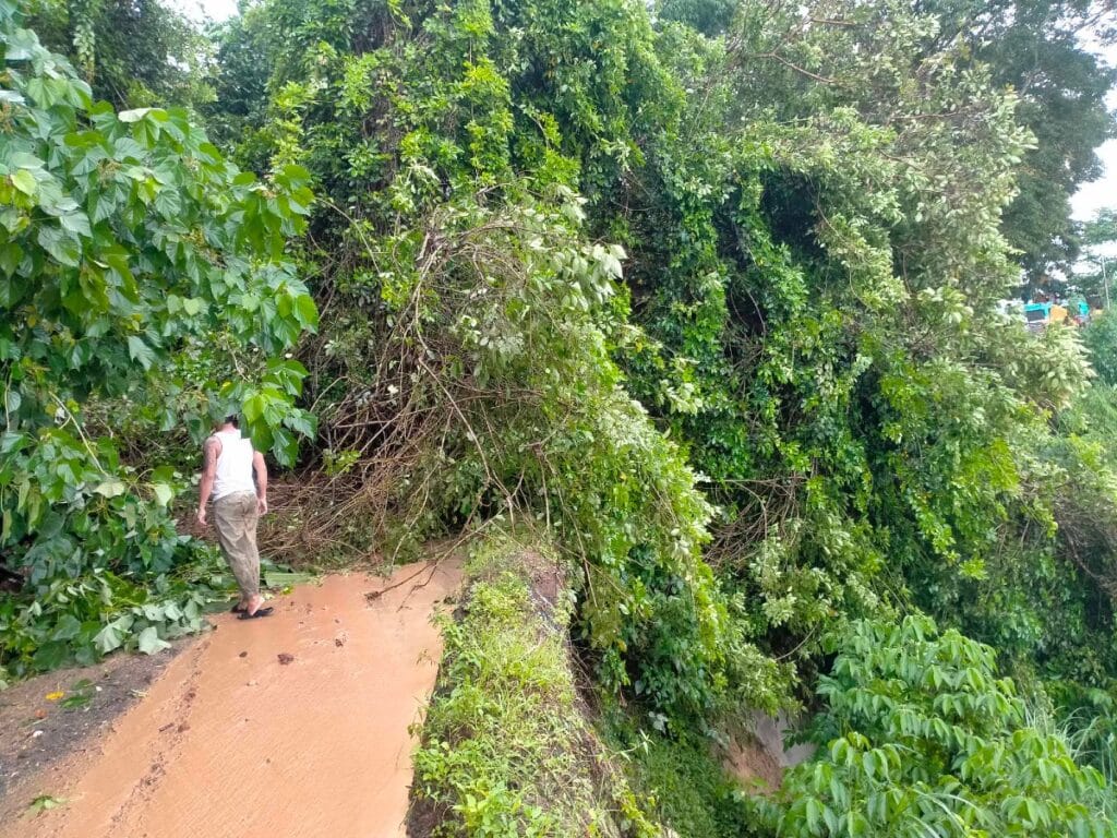 Cebu City mountain barangay residents warned of landslides