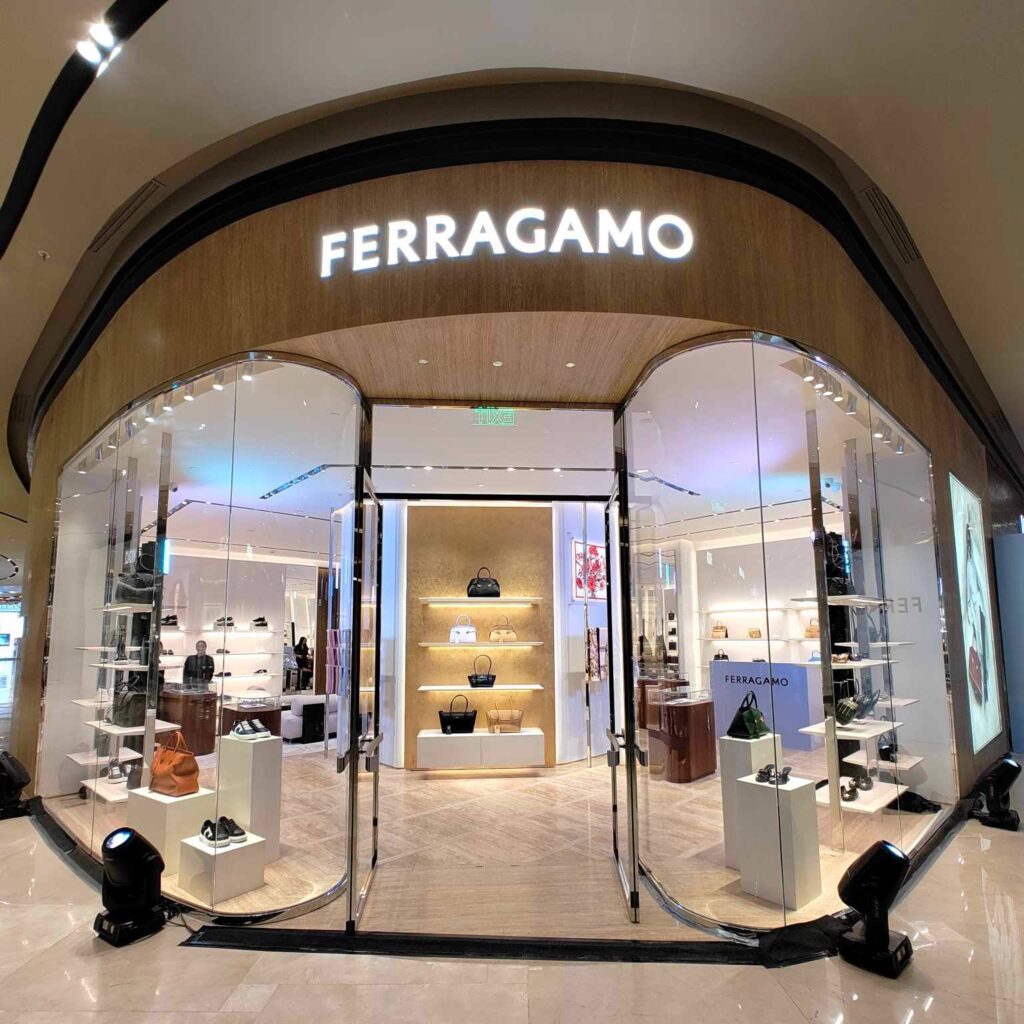 Ferragamo facade