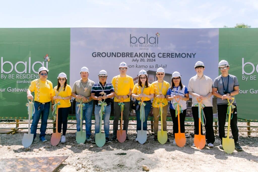 BE Residences just recently broke ground Balai Cordova, your gateway getaway