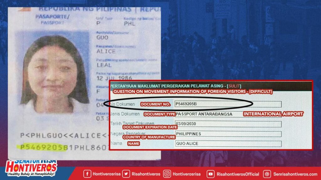 Alice Guo left the Philippines in July — Sen. Hontiveros