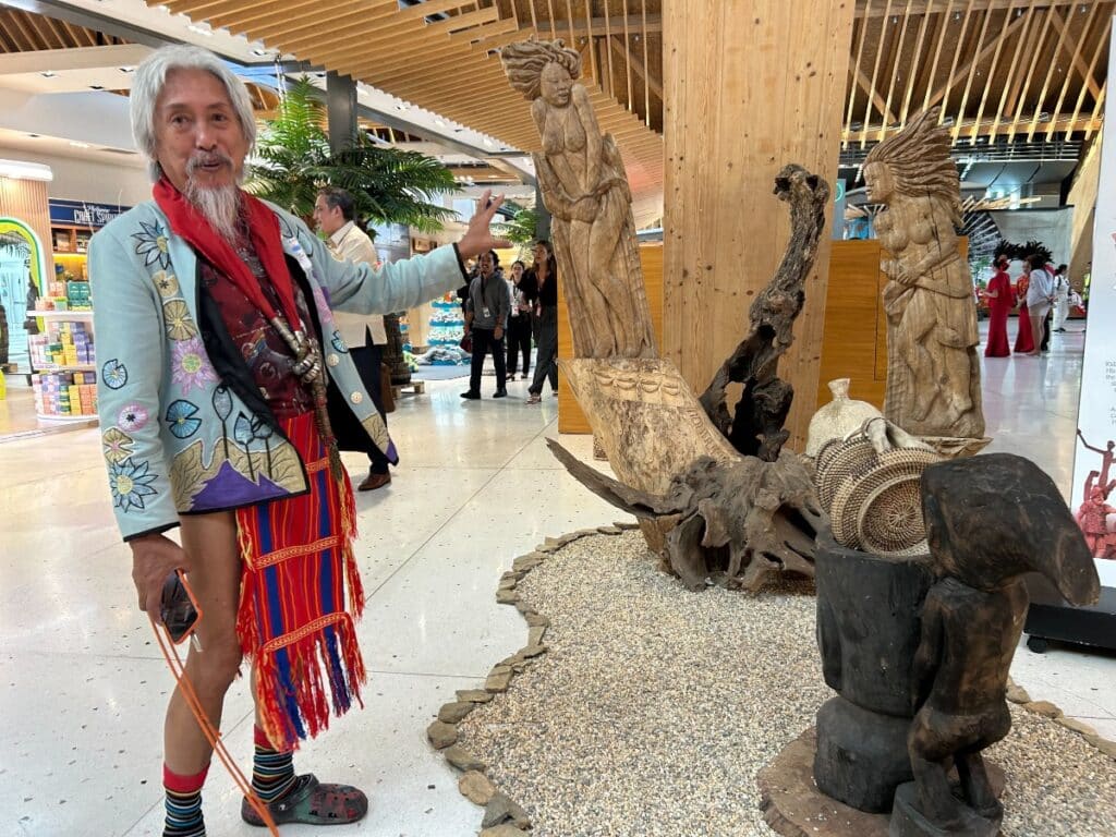 Kidlat Tahimik’s ‘Indio-Genius’ finds new home at Mactan airport