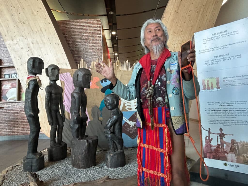 Kidlat Tahimik’s ‘Indio-Genius’ finds new home at Mactan airport