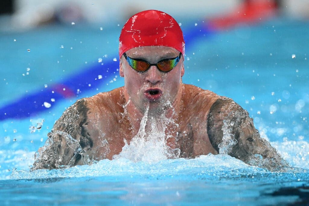 Britain's Adam Peaty