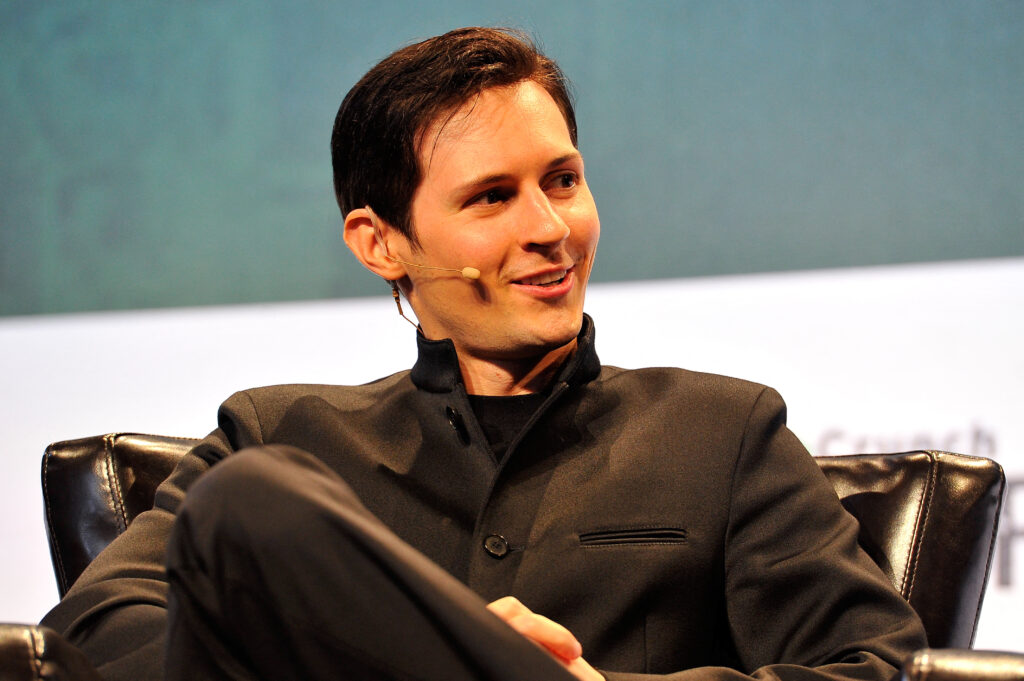 Telegram chief Durov’s detention in France extended. Photo is a file photo of Pavel Durov, CEO and co-founder of Telegram speaking onstage during day one of TechCrunch Disrupt SF 2015 at Pier 70 on September 21, 2015 in San Francisco, California. | Photo by Steve JENNINGS / GETTY IMAGES NORTH AMERICA / AFP