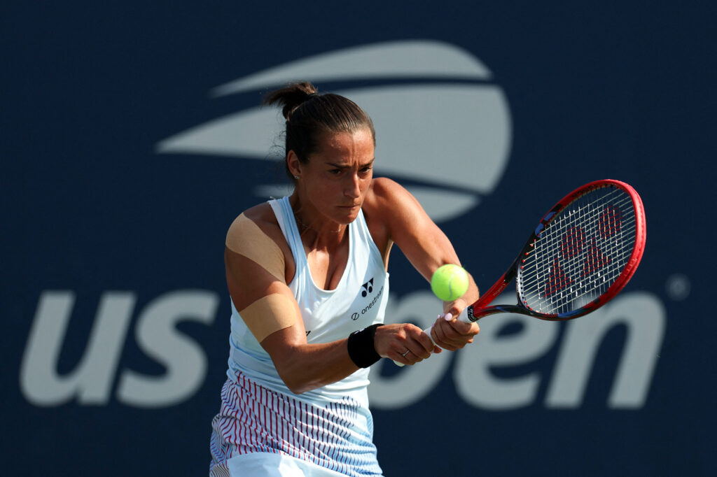 US Open: Garcia decries online abuse after defeat. Caroline Garcia of France returns against Renata Zarazua of Mexico rduring their Women's Singles First Round match on Day Two of the 2024 US Open at the USTA Billie Jean King National Tennis Center on August 27, 2024 in the Flushing neighborhood of the Queens borough of New York City.  | Photo by Luke Hales / Getty Images via AFP