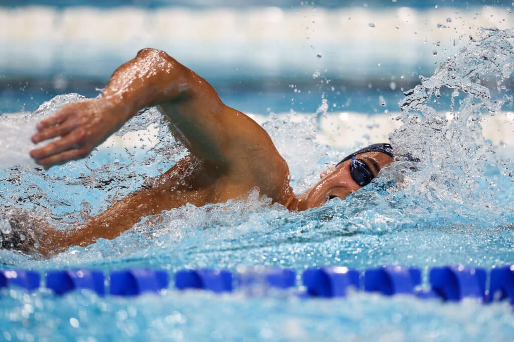 First Paralympic champions crowned as French fans roar on swimmer. In photo is France's Ugo Didier competing in the men's S9 400m freestyle swimming event during the Paris 2024 Paralympic Games at The Paris La Defense Arena in Nanterre, west of Paris on August 29, 2024.| Photo by Franck FIFE / AFP