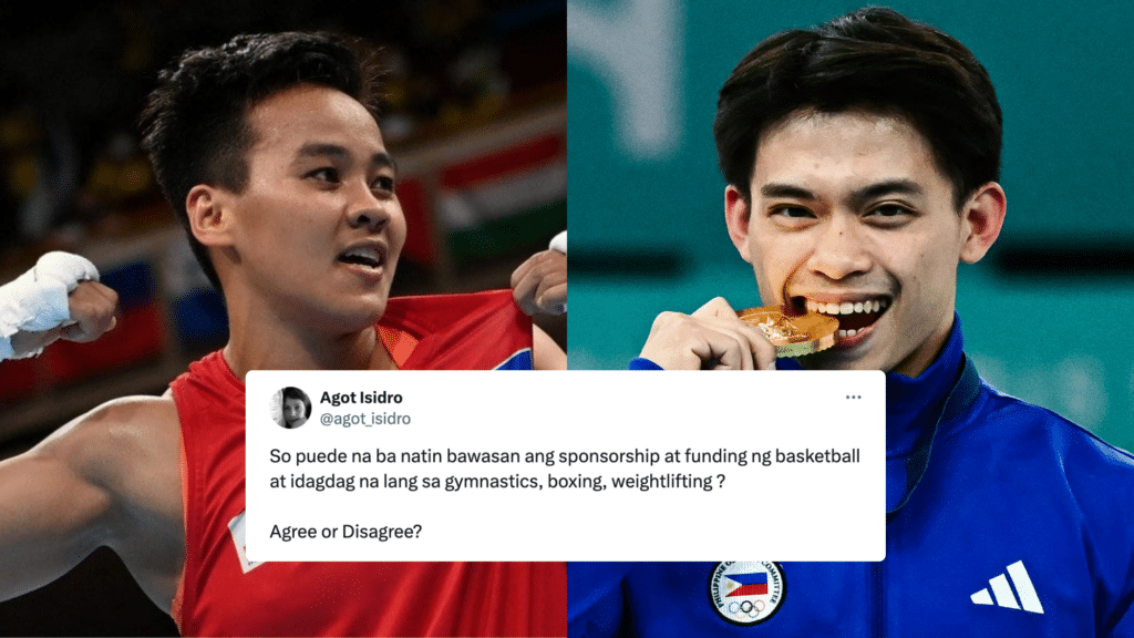 Funding for basketball vs. other sports: Netizens share their takes. Agot Isidro X Post