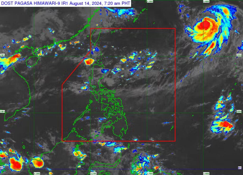 Fair weather in most of PH on Aug. 14 — Pagasa