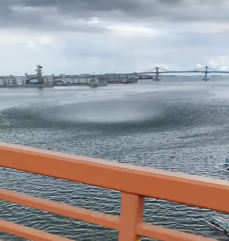 waterspout in Cebu