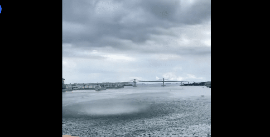 waterspout in cebu