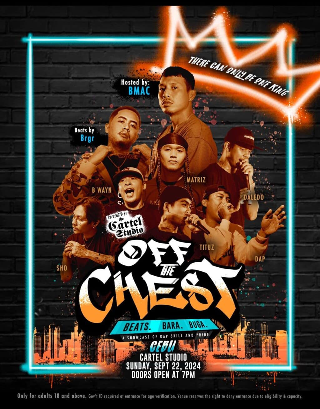 Off The Chest: New rap battle bursts in the Visayas hip-hop scene