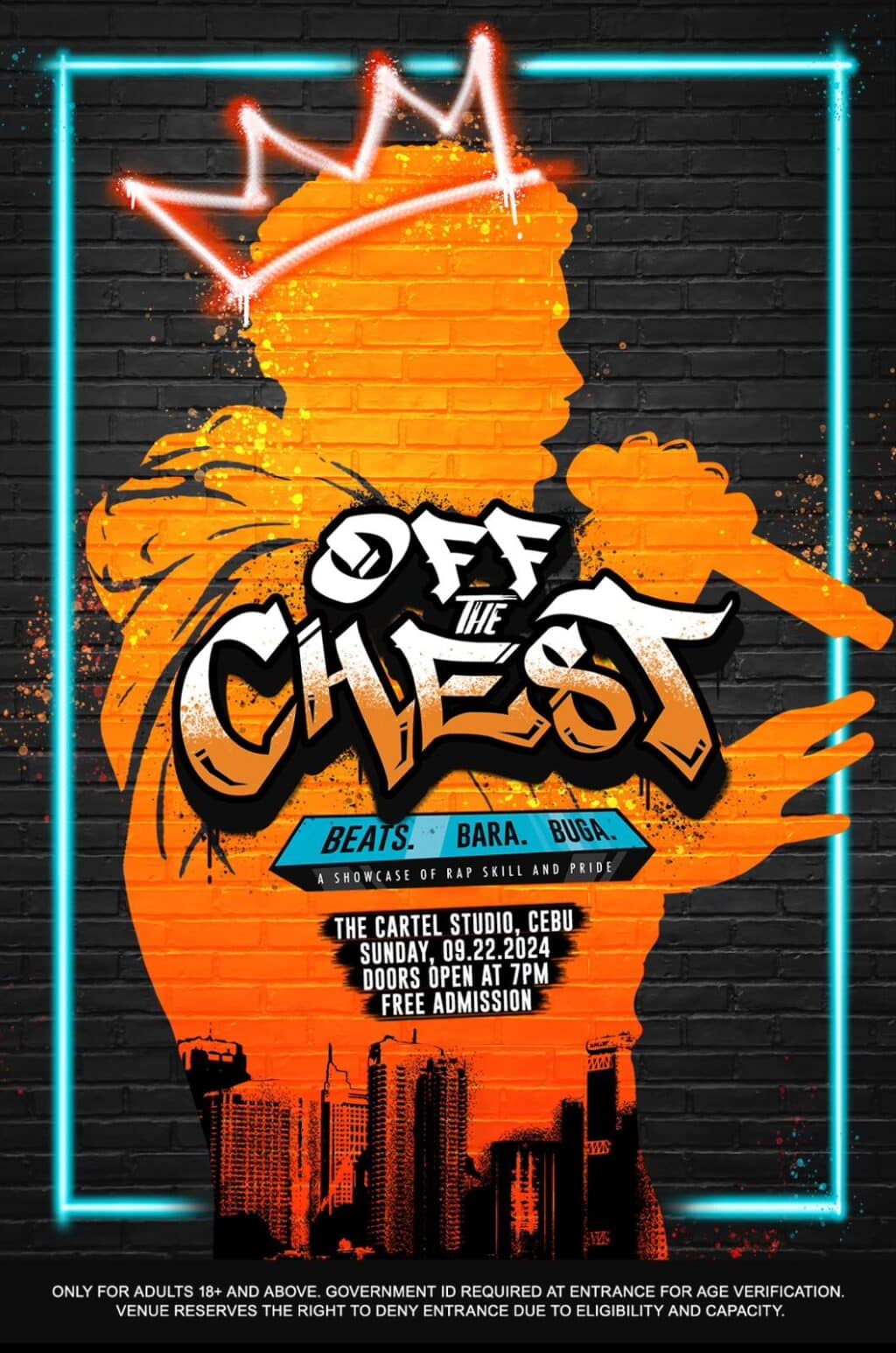 Off The Chest: New rap battle bursts in the Visayas hip-hop scene