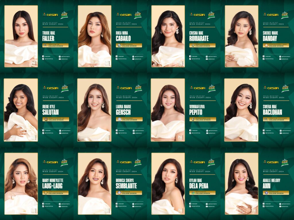 25 candidates to take center stage at Miss Cesafi 2024