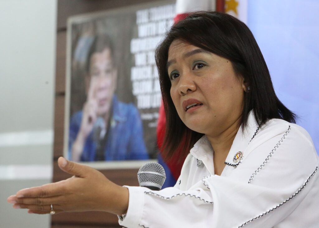 House committee grills Garma over hiring relatives in PCSO. In photo is former PCSO General Manager Royina Garma in this June 16, 2019 photo. | INQUIRER FILE PHOTO [MARIANNE BERMUDEZ]