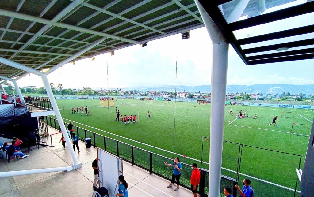 24th Aboitiz Football Cup kicks off September 13. In photo is the Dynamic Herb-Borromeo Sports Complex. | CDN file photo