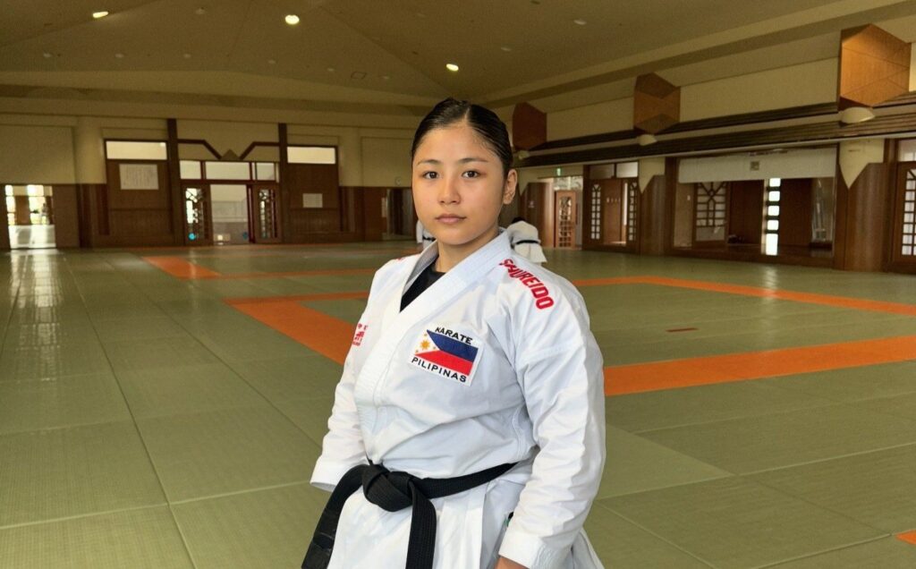 . Cebuana karateka unveils hidden plight of PH team athletes Allison Kyle Quiroga. | Facebook photos