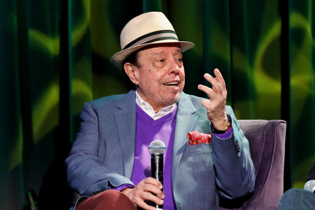 Sergio Mendes, Grammy-winning Brazilian music legend, dies at 83. [FILE] Sergio Mendes speaks onstage at Reel To Reel: Sergio Mendes: In The Key Of Joy at The GRAMMY Museum on March 11, 2020 in Los Angeles, California. |  Rebecca Sapp/Getty Images for The Recording Academy /AFP