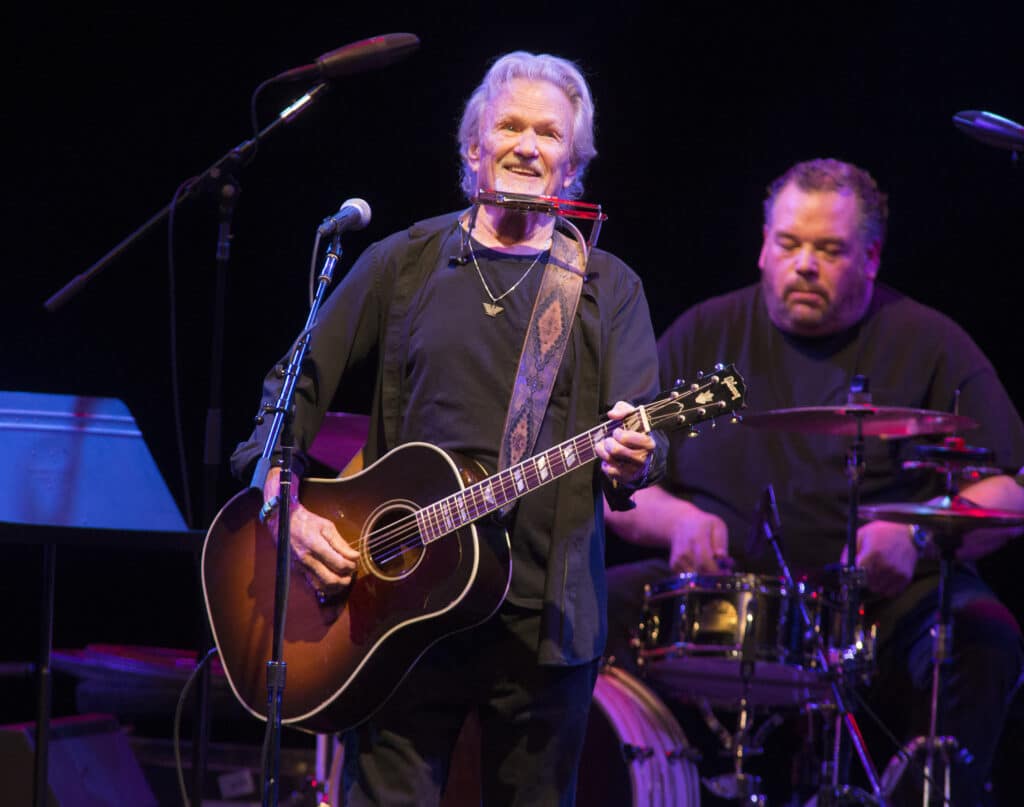 Kris Kristofferson, country music superstar, actor, dies at 88. Kris Kristofferson performs in concert at The American Music Theatre, April 12, 2019, in Lancaster, Pa.| Photo by Owen Sweeney/Invision/AP, File)