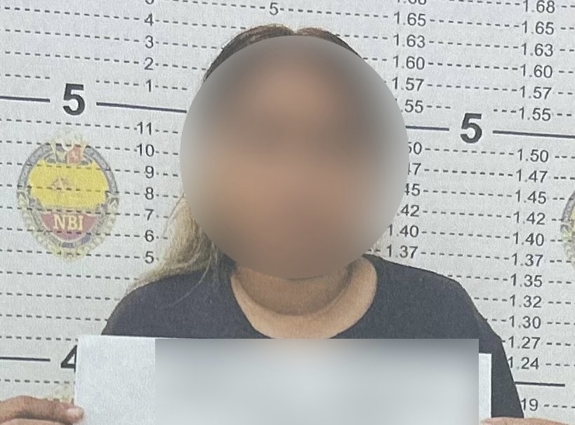 Mother from Naga, Cebu nabbed for selling fake TIN cards. In photo is 29-year-old mother of two from Brgy. West Poblacion, Naga, southern Cebu, on Tuesday, September 24, for allegedly printing and selling falsified BIR TIN cards and PhilHealth cards. | NBI-7 Photo