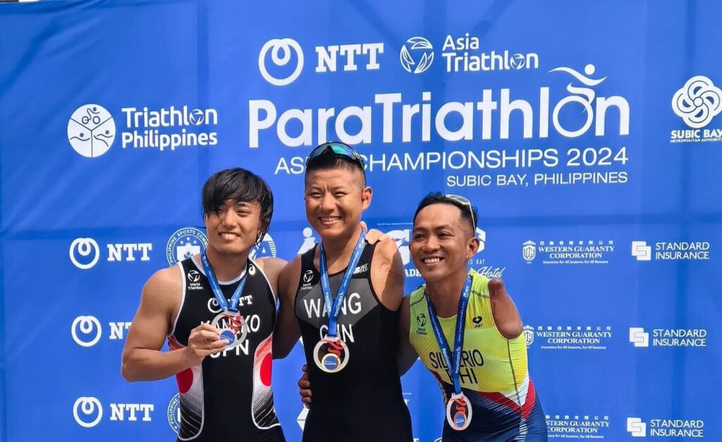 Cebuano para triathlete Alex Silverio shines in Japan