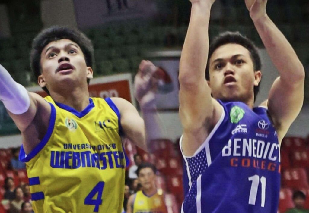 UC, Benedicto College clash in CESAFI's 'Battle of the Undefeated'