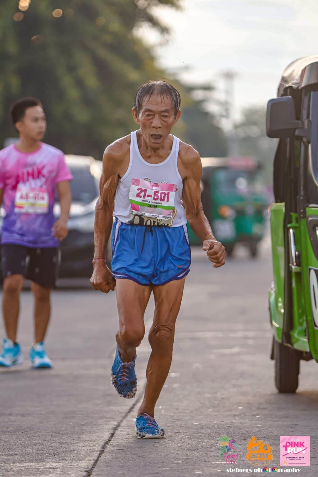 Bohol runner, 75: His inspiring journey through photog’s lens. Quiruben Abella. | Stefners Photography