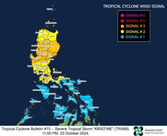 Kristine: Severe Tropical Storm To Make Landfall Over Isabela