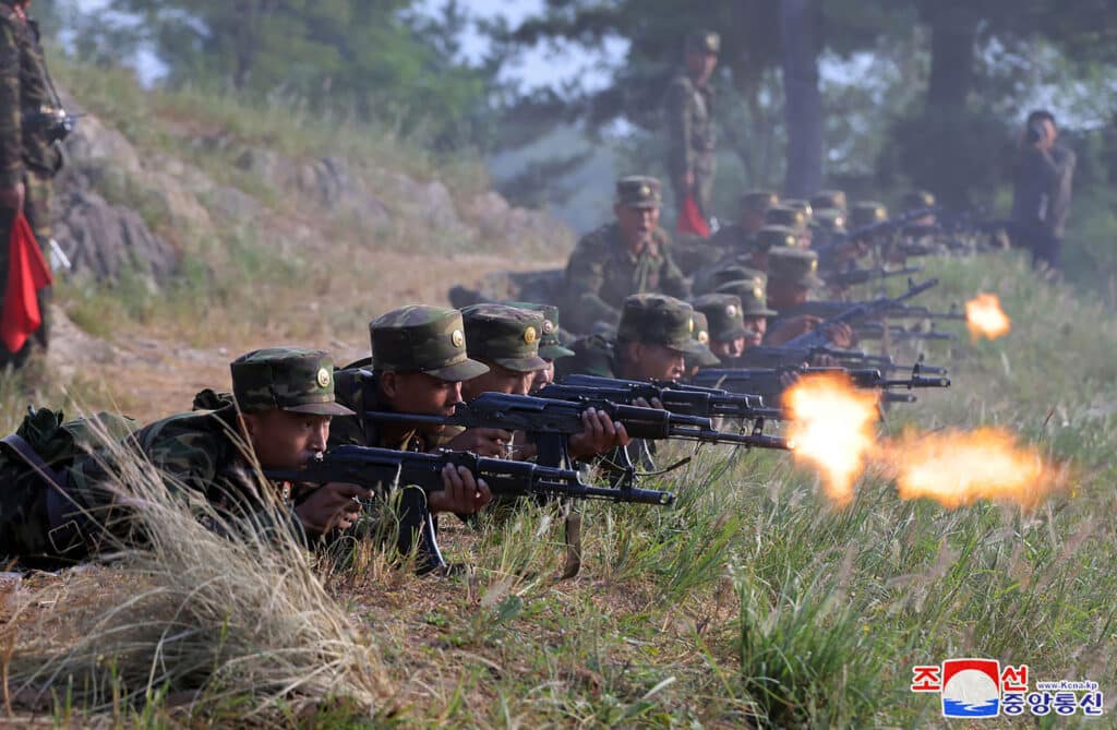 South Korea warns Russia: It can also send arms to Ukraine. This photo taken on September 11, 2024 and released from North Korea's official Korean Central News Agency (KCNA) via KNS on September 13, 2024 shows soldiers training at a base for the special operation armed forces of the Korean People's Army (KPA) at an undisclosed location in North Korea. | Photo by KCNA VIA KNS / AFP