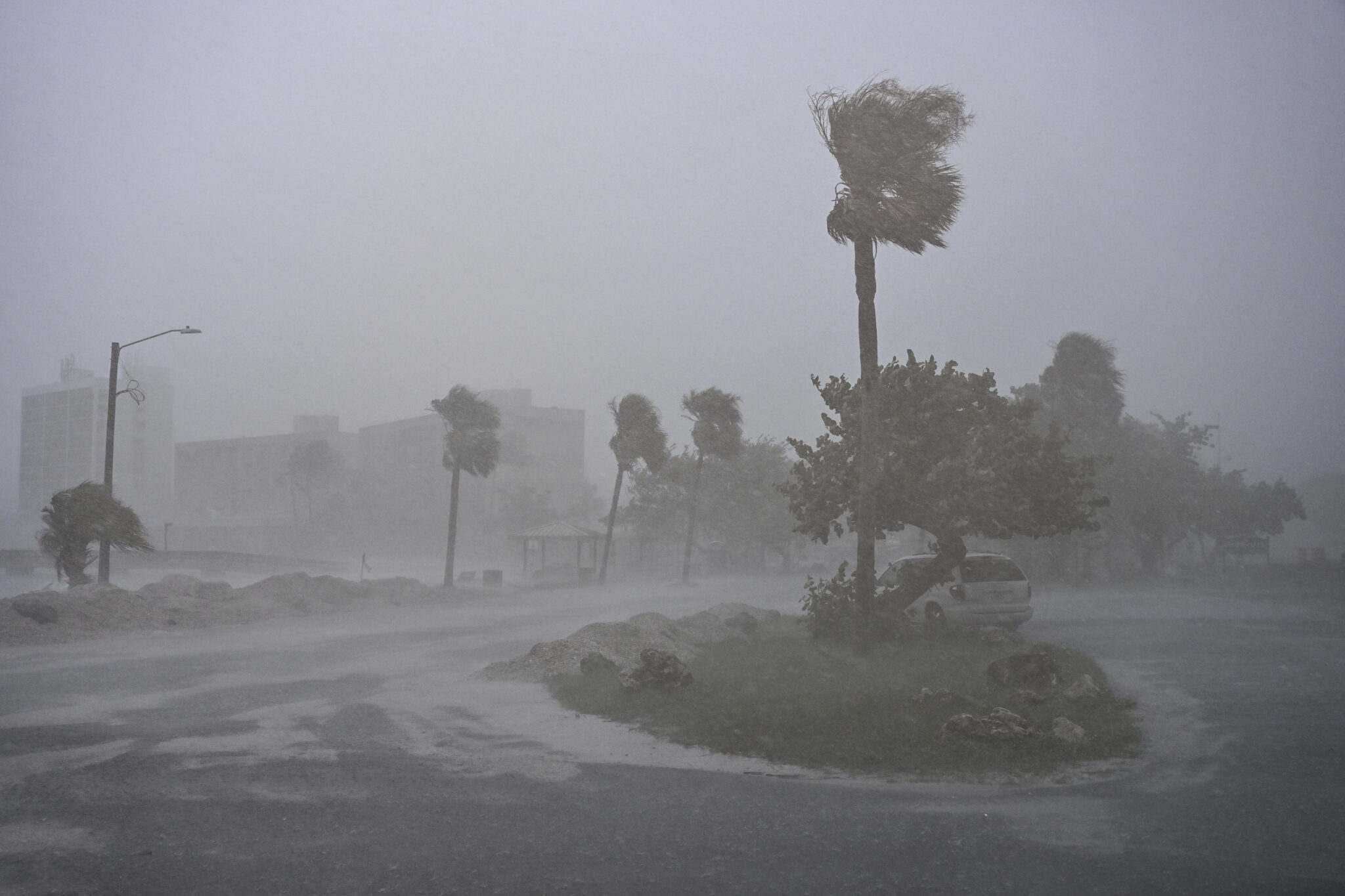 Hurricane Milton Begins To Lash Florida As Residents Told To Flee