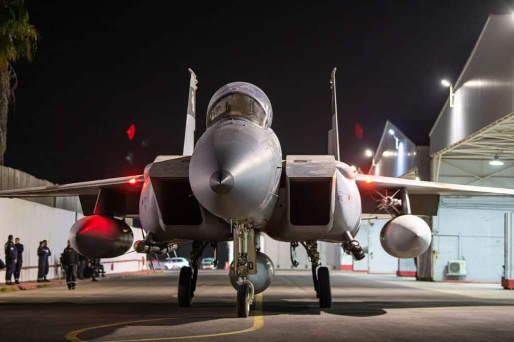 Israel prime minister: Iran 'precise, powerful strikes' a success. This handout picture released by the Israeli army on October 26, 2024, shows an Israeli fighter jet departing a hangar at an undisclosed location in Israel. |Photo by AFP