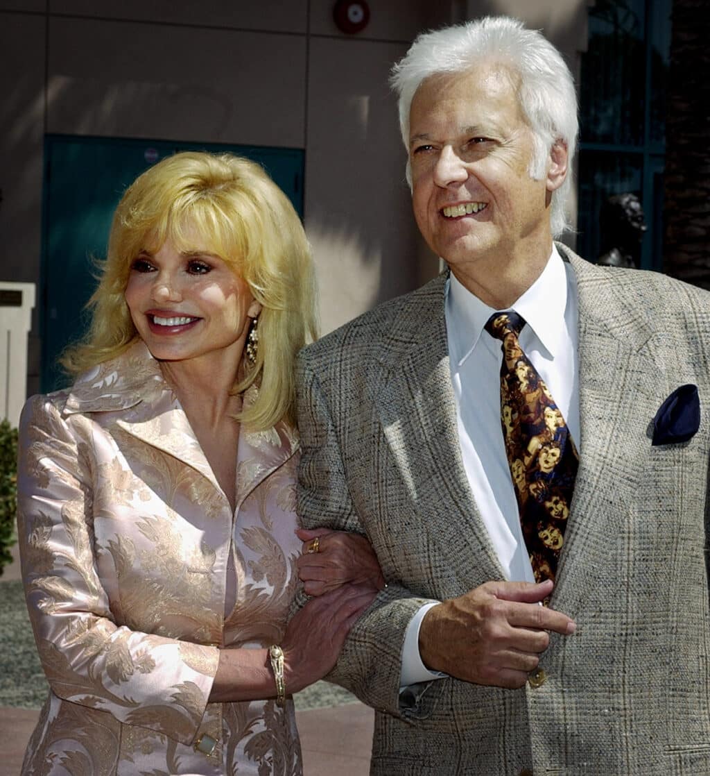 Jack Jones, Grammy-winning crooner, dies at 86. FILE - Loni Anderson and Jack Jones arrive for "The Bob Hope Memorial Tribute" show at the Academy of Television Arts and Sciences headquarters in Los Angeles' North Hollywood area Wednesday, Aug. 27, 2003. | AP Photo/Reed Saxon, File