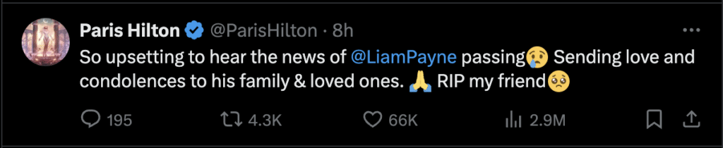 Charlie Puth, Paris Hilton nihinumdum ni Liam Payne